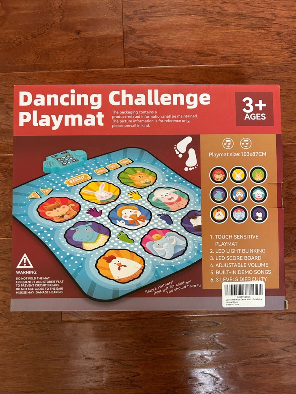 Dancing Challenge Playmat - Interactive Kids Toy